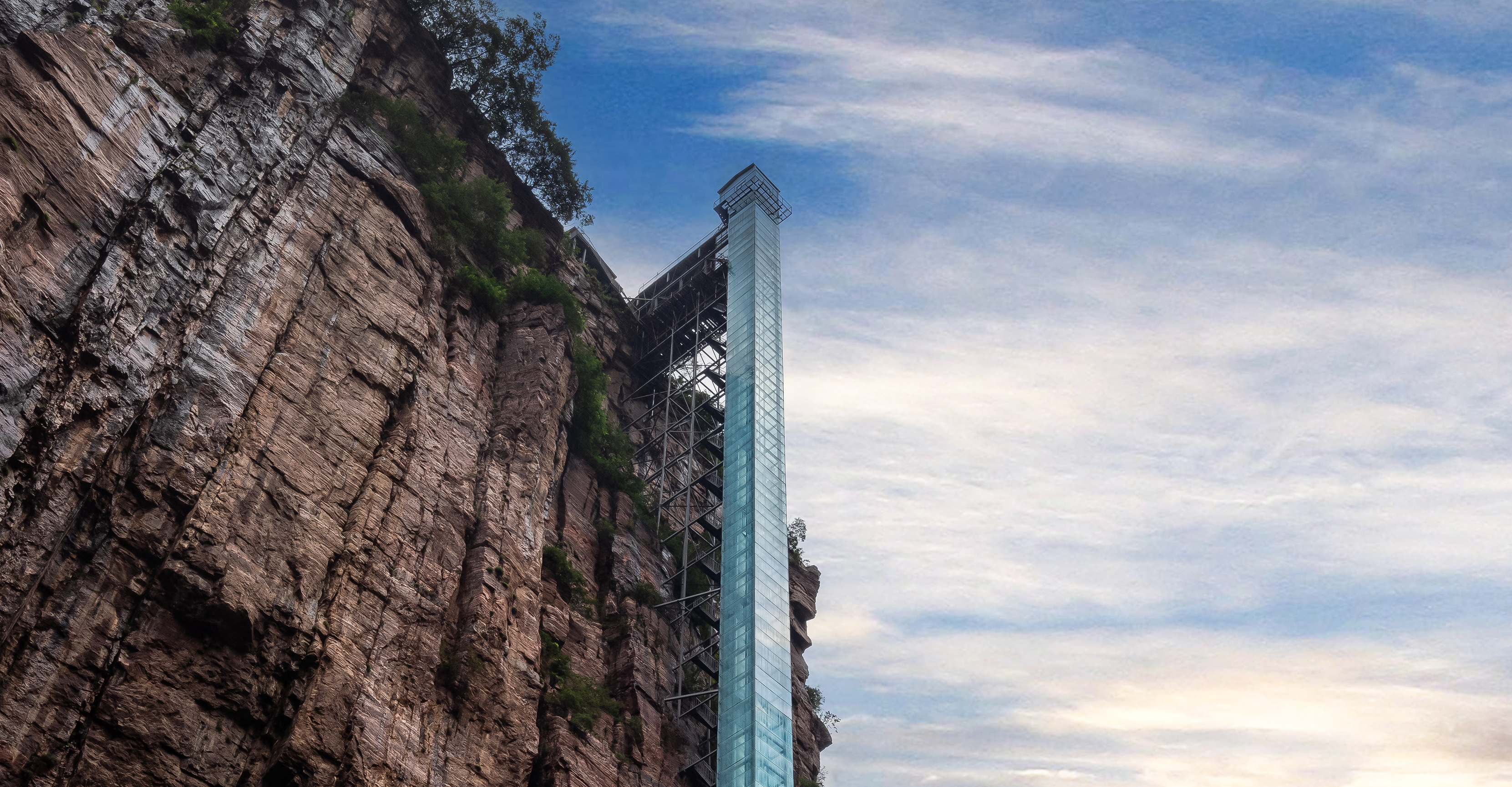 河南新鄉·九蓮山景區（雙轎廂電梯）